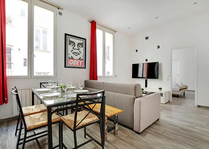 Апартаменты Modern - 2br-6p - Arts Et Metiers Париж