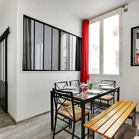 公寓 Modern - 2br-6p - Arts Et Metiers 巴黎